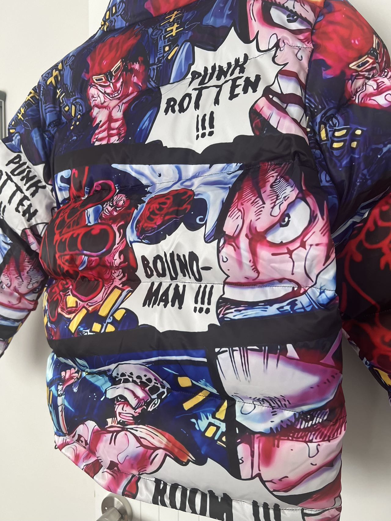 One Piece Manga Panel - Puffer Jacket *EXCLUSIVE*