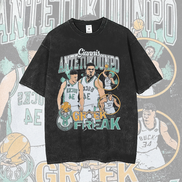 Giannis Antetokounpo - Vintage T-Shirt