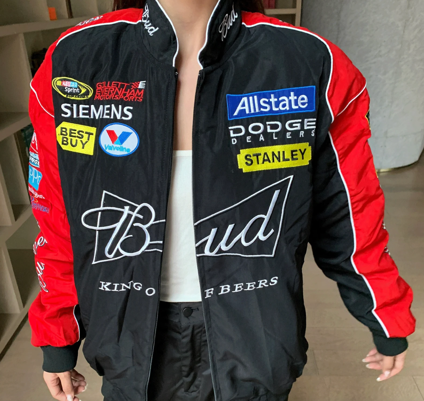 Budweiser - Racing Jacket (Black)
